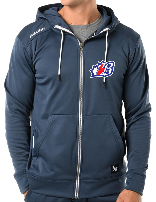 BEL TEAM FLEECE ZIP HOODIE (BAUER)