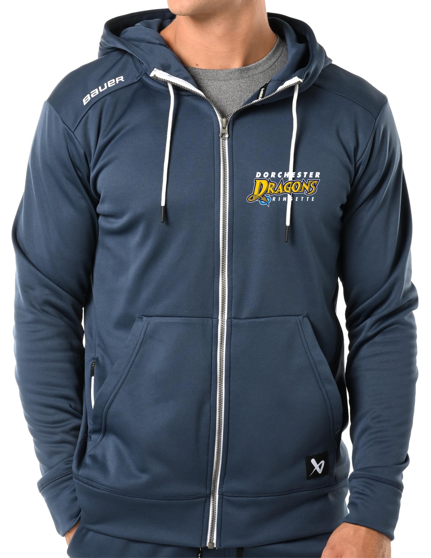 Dorchester Ringette Bauer Team Fleece Zip Hoody