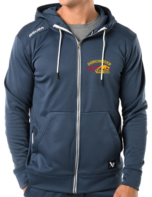 DD TEAM FLEECE ZIP HOODIE (BAUER)