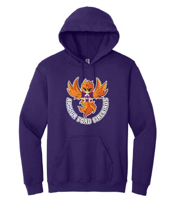 ARTHUR FORD GILDAN COTTON FLEECE HOODIE