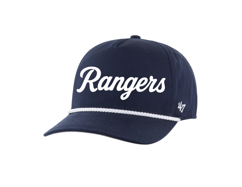 BEL Rangers 47 Brand Rope Hat with Puff embroidery