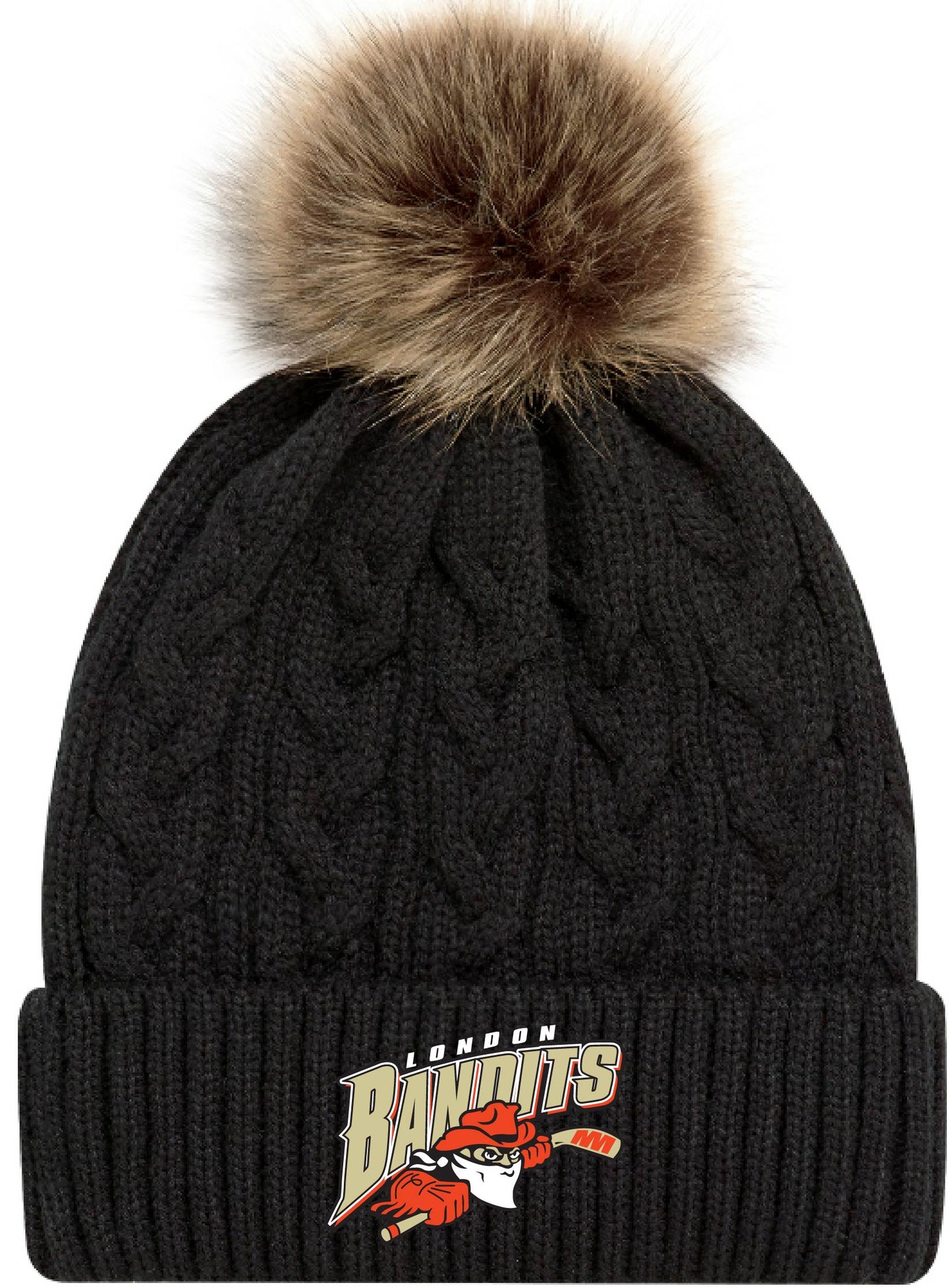 LB Toque with Faux Fur Pom (AJM 9L594L)