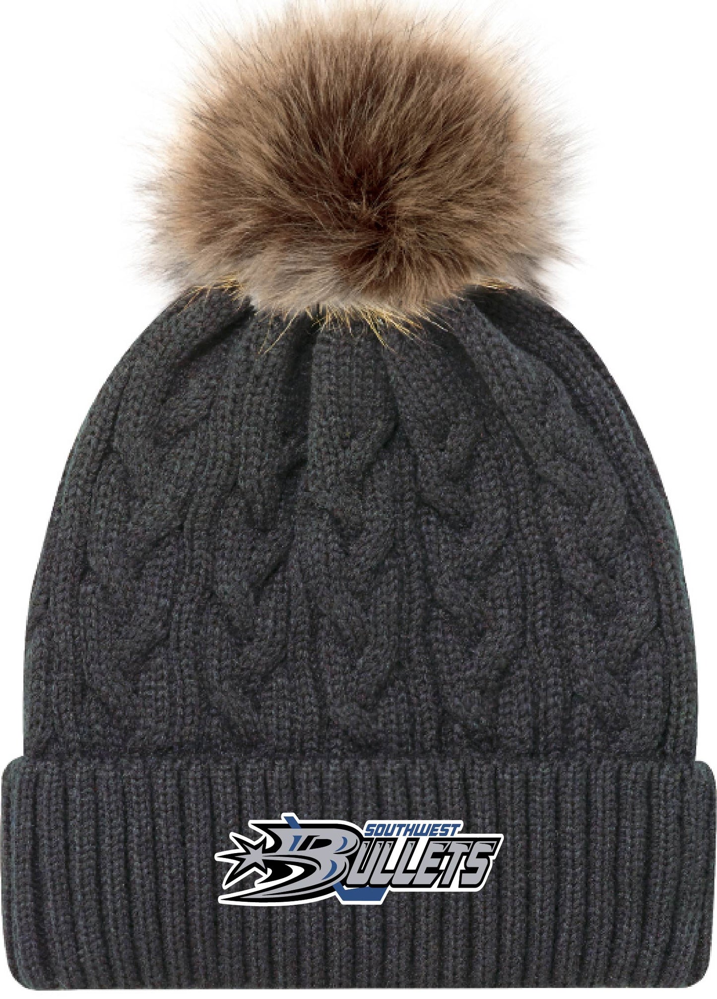 SW Toque with Faux Fur Pom (AJM 9L594L)