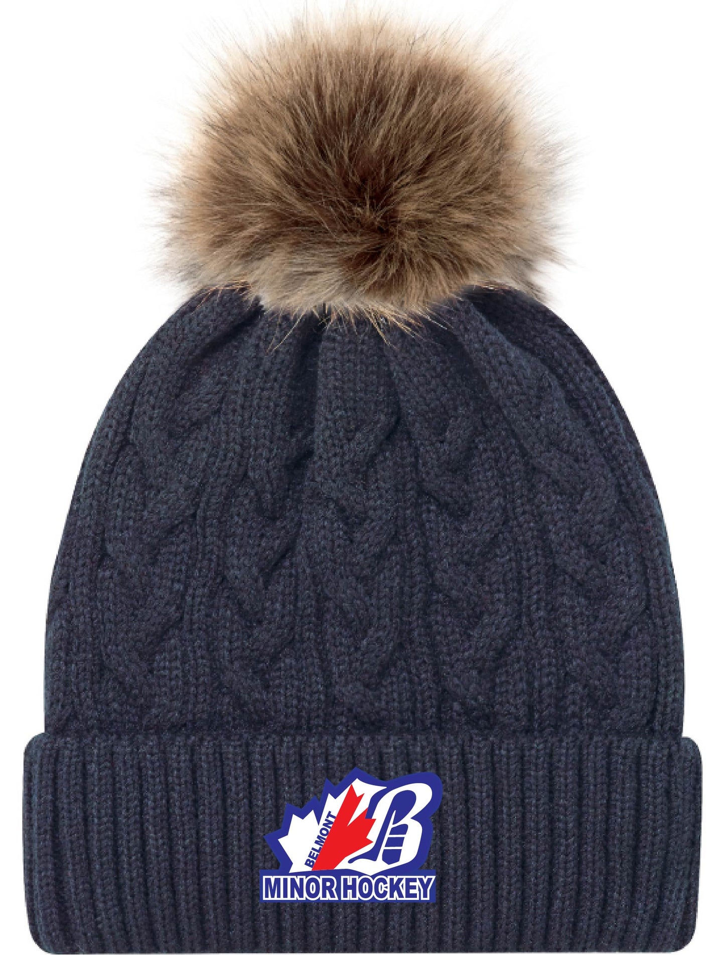 BEL Toque with Faux Fur Pom (AJM 9L594L)