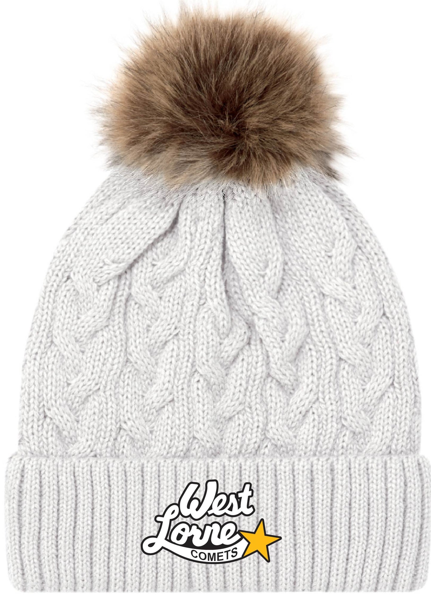 WLC Toque with Faux Fur Pom (AJM 9L594L)