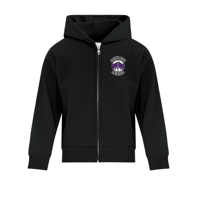 ARTHUR FORD GILDAN COTTON FLEECE ZIP HOODY