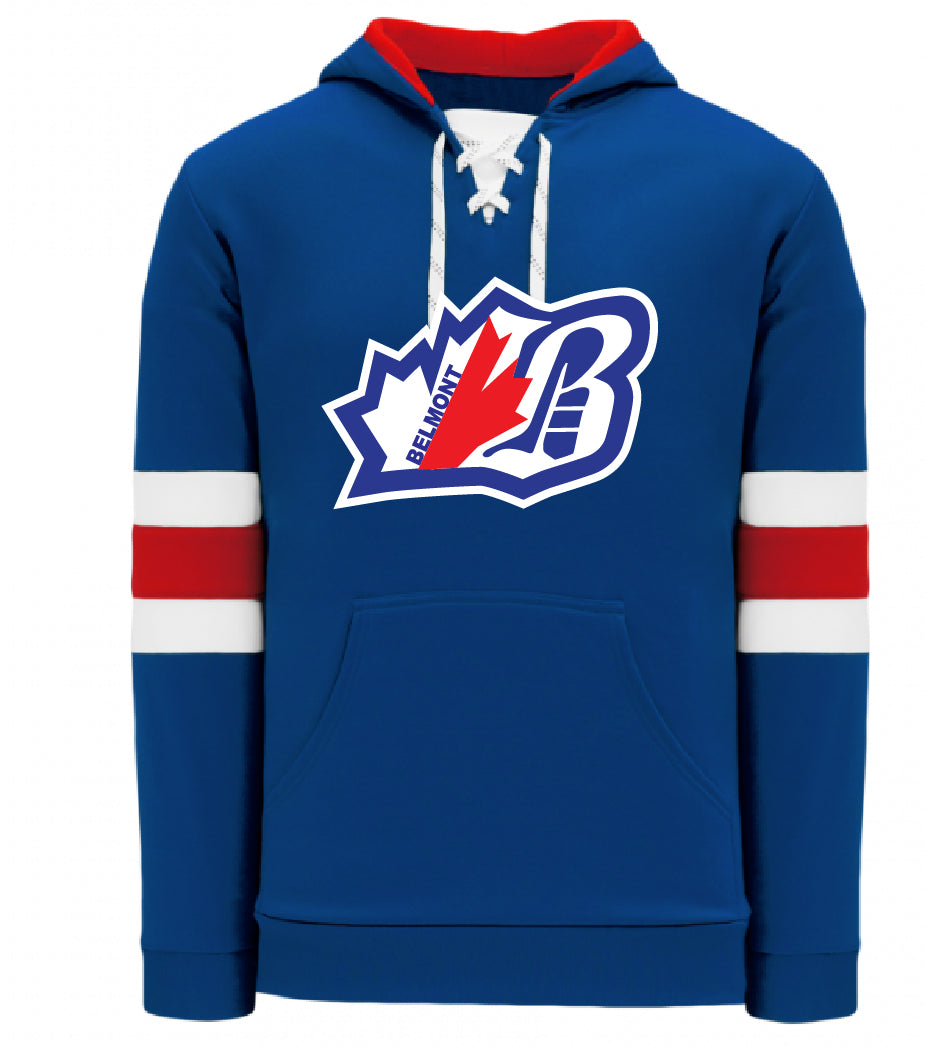 BEL JERSEY HOODIE - PRINT (ATHLETIC KNIT)