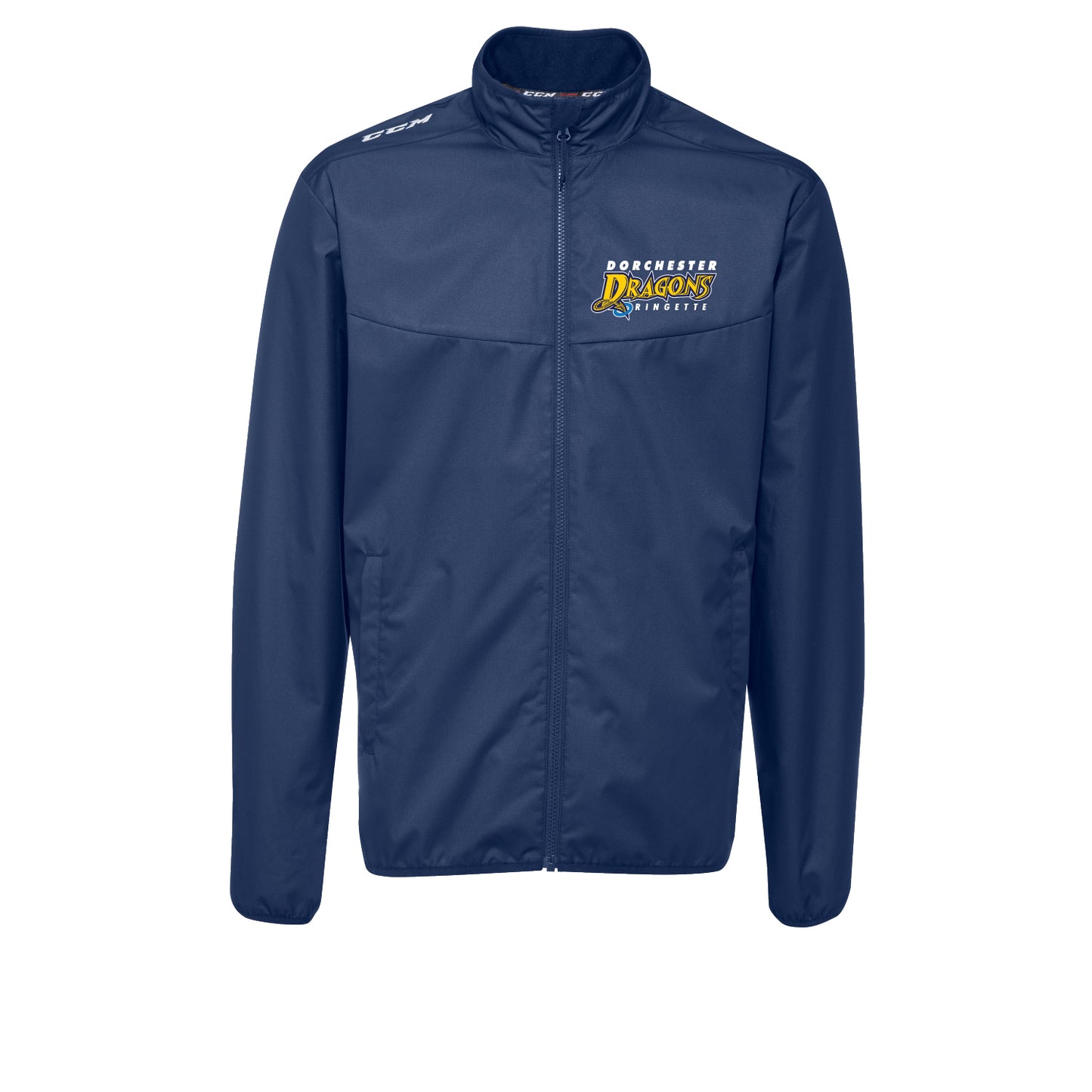 DORCHESTER DRAGONS RINGETTE CCM LIGHTWEIGHT JACKET