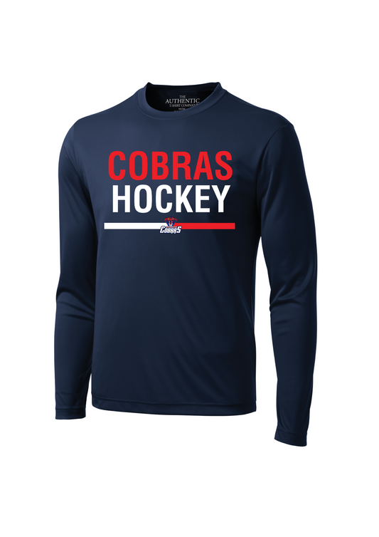 COBRAS PERFORMANCE LONG SLEEVE SHIRT
