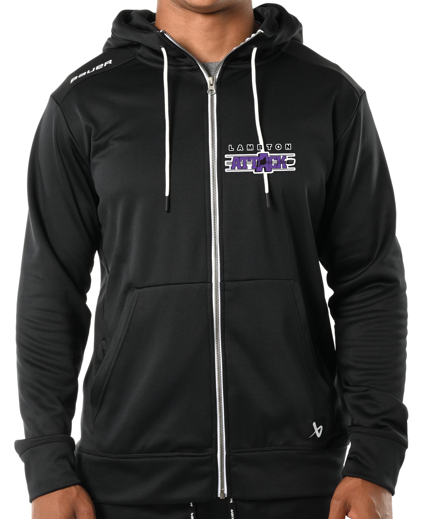 LA Bauer Team Fleece Zip Hoody