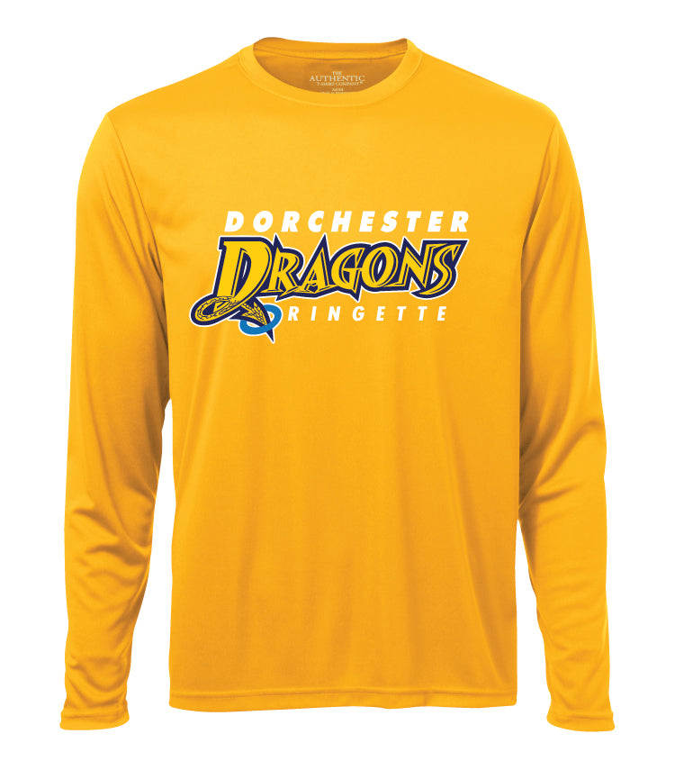 DORCHESTER DRAGONS RINGETTE PRO TEAM LONG SLEEVE TEE