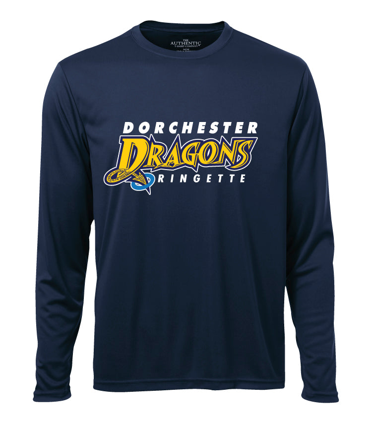 DORCHESTER DRAGONS RINGETTE PRO TEAM LONG SLEEVE TEE