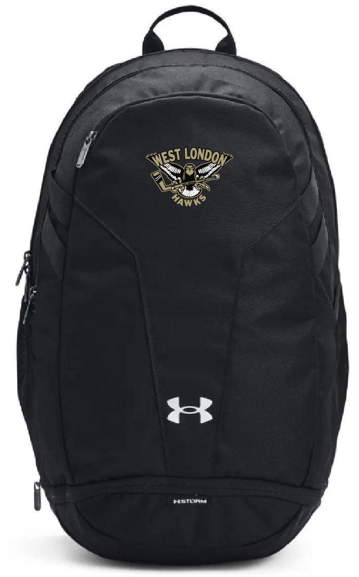 West London UA Hustle 5 Team Back Pack