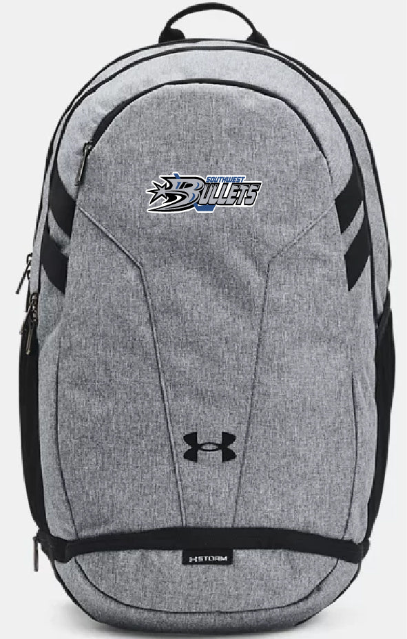 SW UA Hustle 6 Team Back Pack