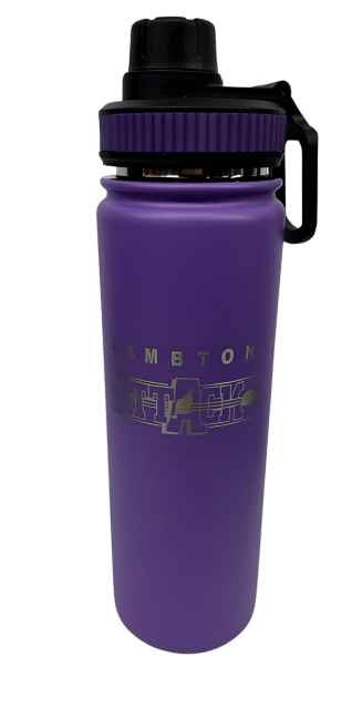 Lambton Attack 21oz Screw Top Water Bottle