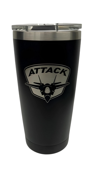 East Elgin Attack 20oz Coffee Tumbler w/Lid