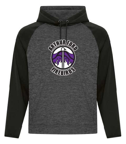ARTHUR FORD FIREBIRDS DYNAMIC HEATHER FLEECE HOODIE