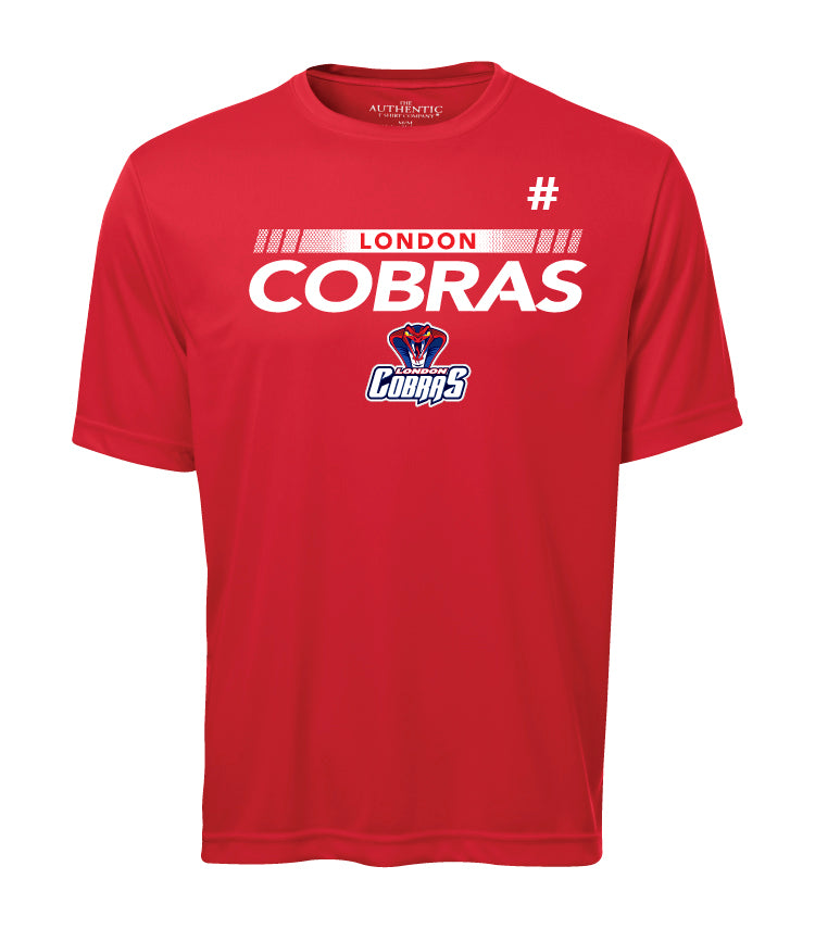 COBRAS PERFORMANCE SHORT SLEEVE SHIRT