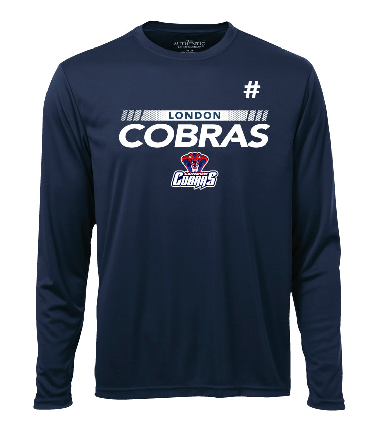 COBRAS PERFORMANCE LONG SLEEVE SHIRT