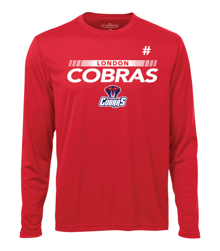 COBRAS PERFORMANCE LONG SLEEVE SHIRT