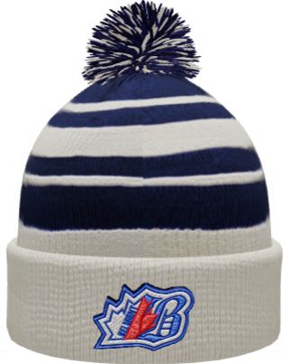 BEL Knit Fold over Beanie with Pom