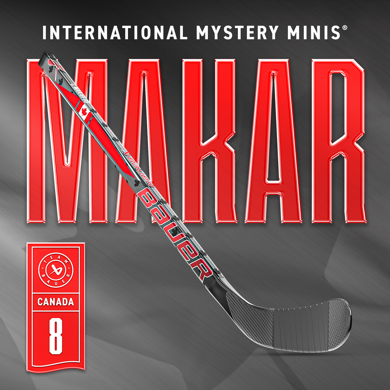 BAUER INTERNATIONAL MYSTERY MINIS® PLAYER STICKS