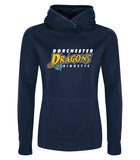 DORCHESTER DRAGONS RINGETTE PERFORMANCE WOMENS HOODIE