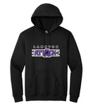 LAMBTON ATTACK COTTON GILDAN HOODED SWEATSHIRT