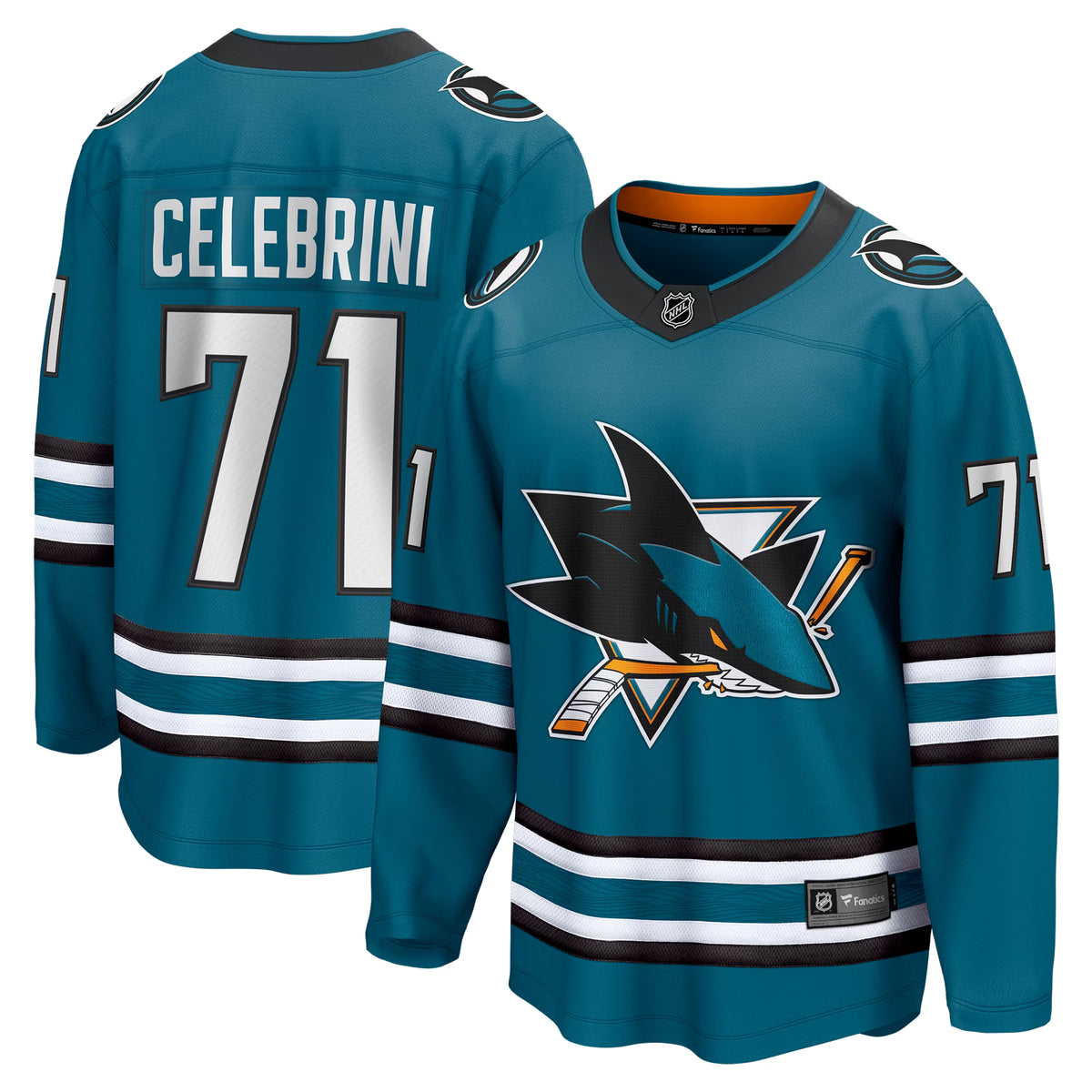 Outerstuff San Jose Sharks Macklin Celebrini Youth Jersey