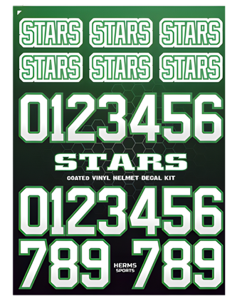 STMHA Helmet Sticker Kit