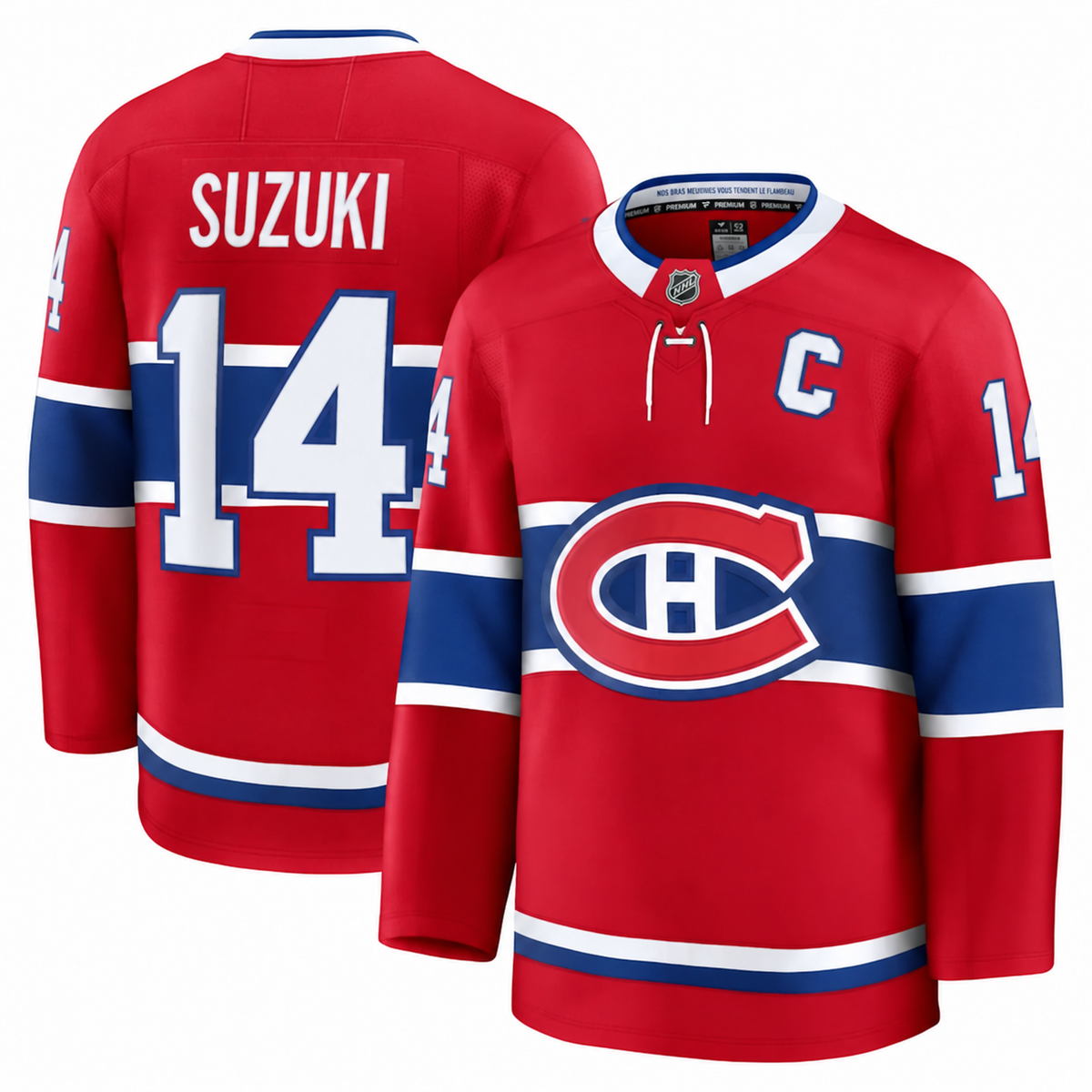 Outerstuff Montreal Canadiens Nick Suzuki Youth Jersey