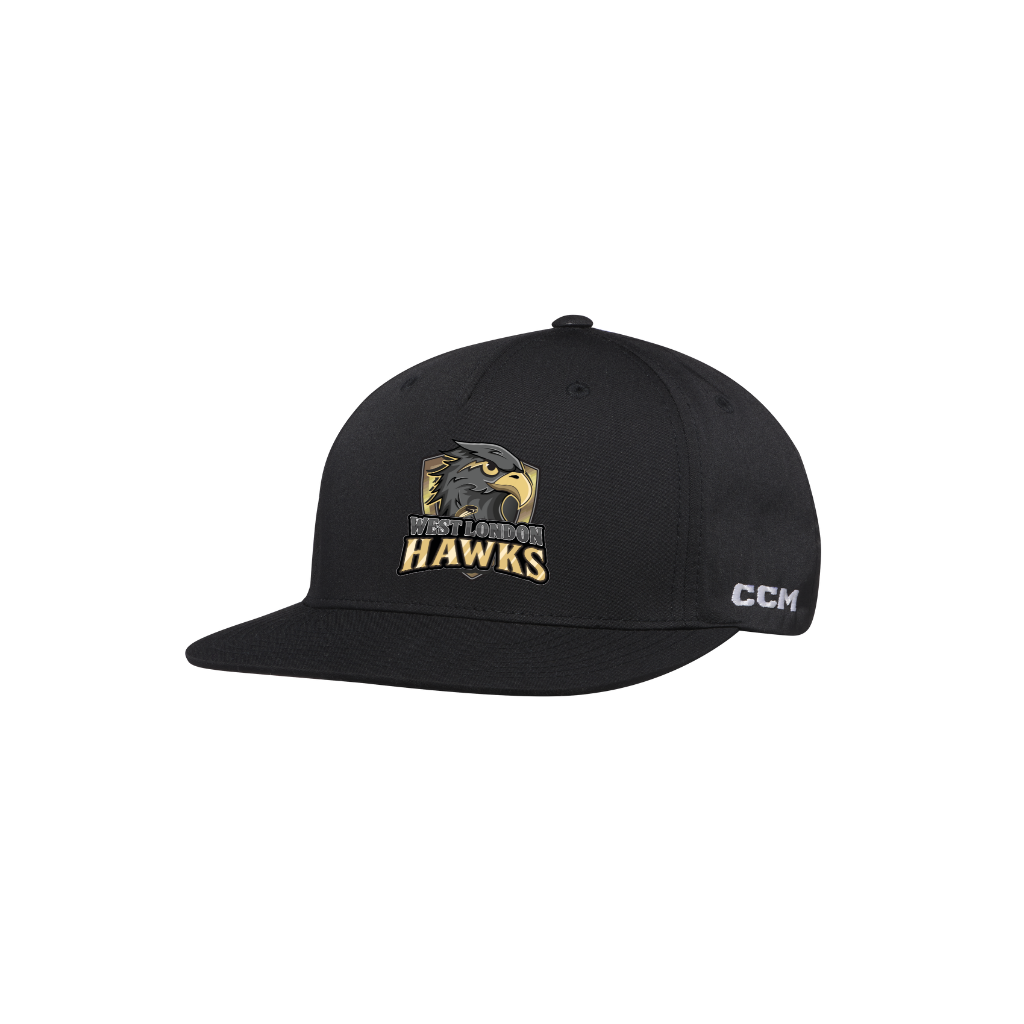 WLH CCM Team Flatbrim Snapback Hat