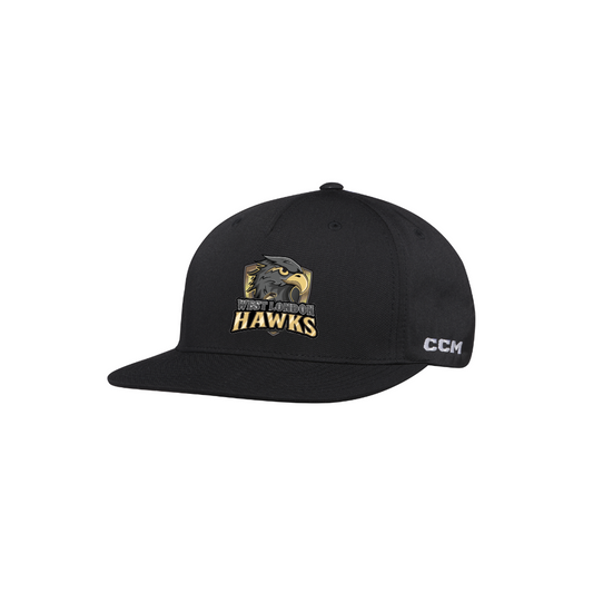 WLH CCM Team Flatbrim Snapback Hat