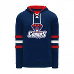 COBRAS HOCKEY ATHLETIC KNIT HOODIE PRINT LOGO