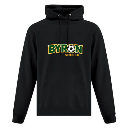 BYRON Cotton Hoodie Full Front Alternate Logo