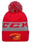 DD CCM FLEECE POM KNIT TOQUE