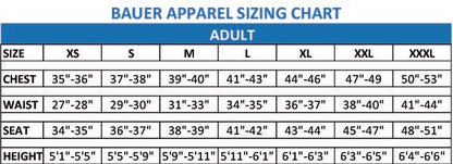 SWB BAUER VAPOR FLEECE ZIP HOODIE